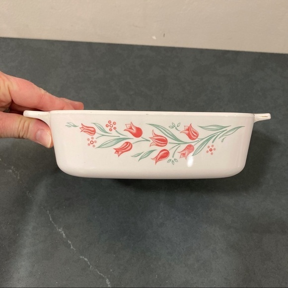 Corningware Rosemarie 1L A-1-B & 1.5L A-15L casserole dish set vintage - Picture 5 of 14